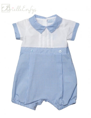 Gingham All In One Romper