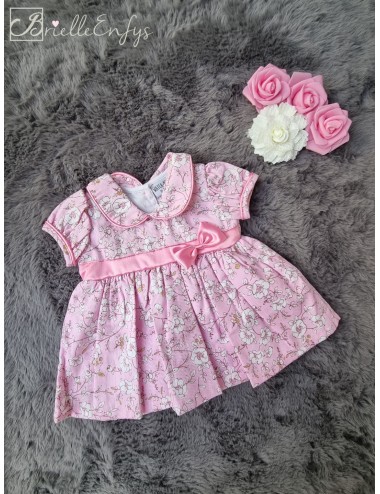 Cord Dress With Pretty...