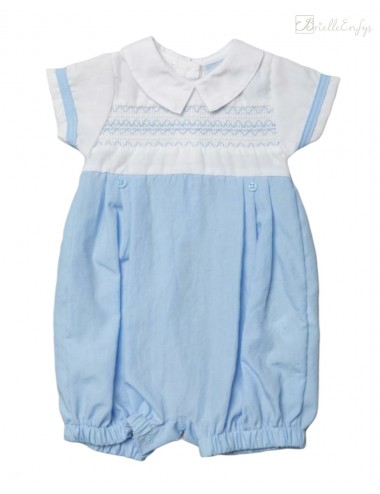 All In One Smocked Romper
