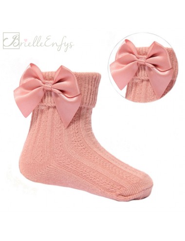 Dusky Pink Ankle Socks With...