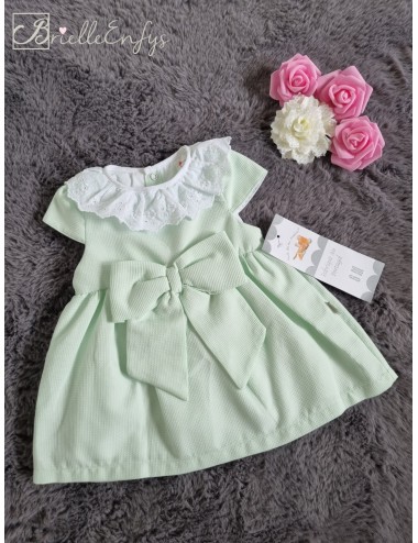 Mint Dress With Frill...