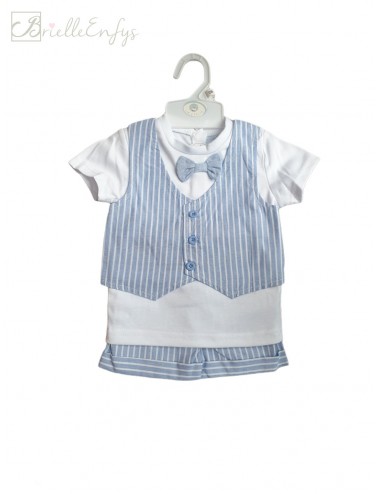 Striped Two Piece Waistcoat...