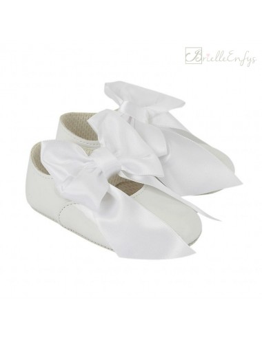 White Patent Soft Sole Shoe...