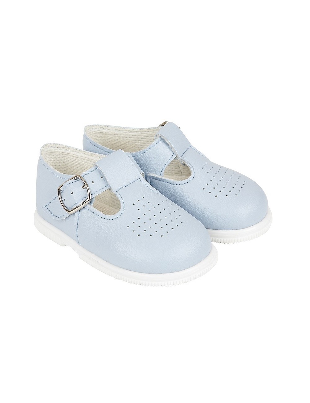 BABY GIRL HARD SOLED SPANISH SHOES WITH BUCKLE FASTENING 