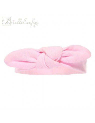 Pink Knotted Head Band