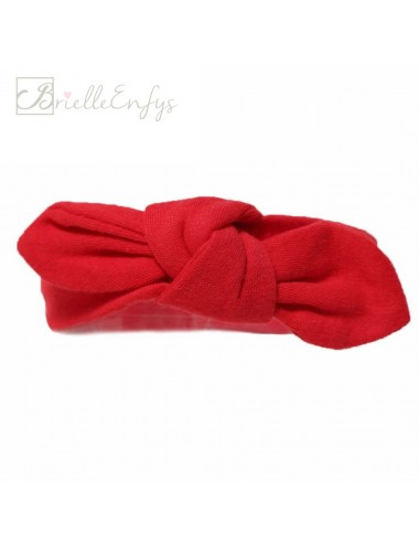 Red Knotted Headband